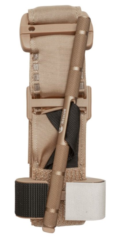 Turniket s kovovým vratidlem, hnědá (coyote brown)