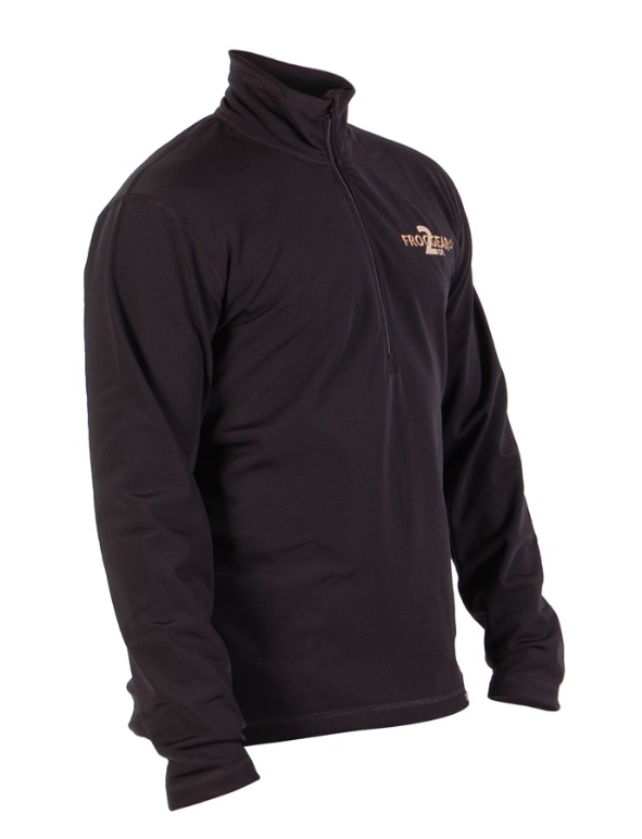 FROGGEAR® Mikina 2LVL Cold Breaker - BLACK - Velikost: L