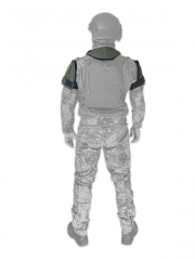 Set protistřepinové ochrany - FS Soft Armor - Coyote Brown