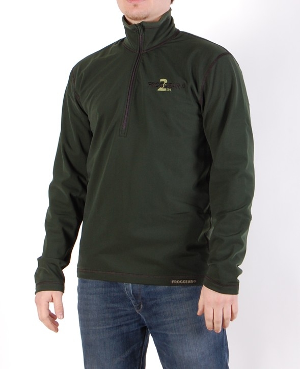 FROGGEAR® Mikina 2LVL Cold Breaker - OLIVE - Velikost: M