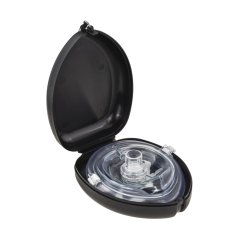 Hygienická resuscitační maska s pouzdrem, černé pouzdro