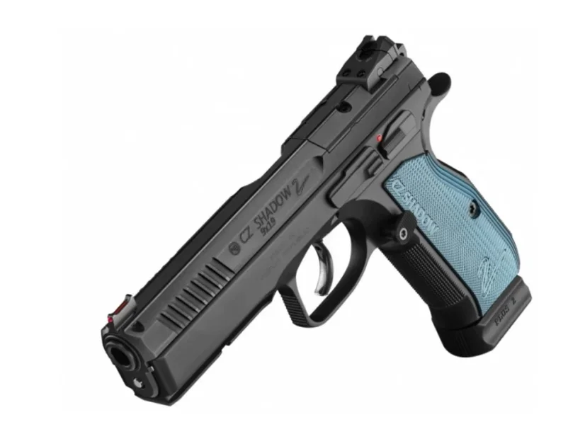 Pistole CZ Shadow 2 Nickel, 9 mm Luger, Optic ready