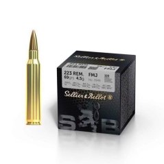 Náboj 223 Rem. FMJ 69gr 4,5g, 100ks
