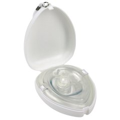 Hygienická resuscitační maska s pouzdrem, bilé pouzdro