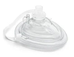 Hygienická resuscitační maska s bílým pouzdrem