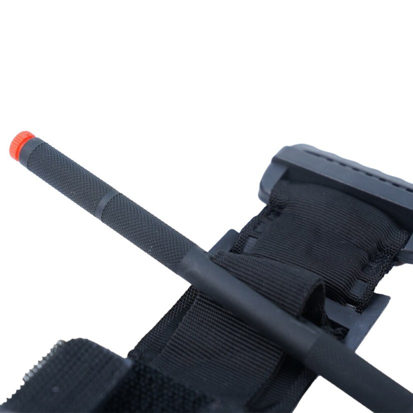 Turniket s kovovým vratidlem, černá (black)