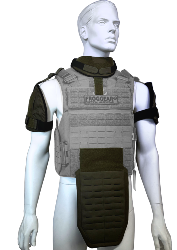 Set protistřepinové ochrany - FS Soft Armor - RANGER GREEN