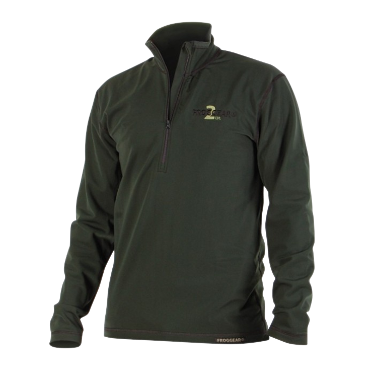 FROGGEAR® Mikina 2LVL Cold Breaker - OLIVE - Velikost: M