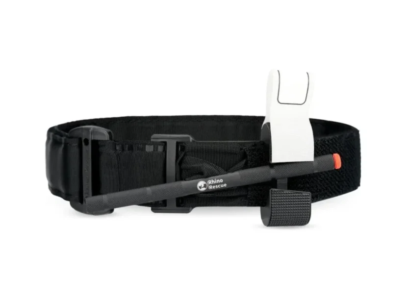 Turniket s kovovým vratidlem, černá (black)