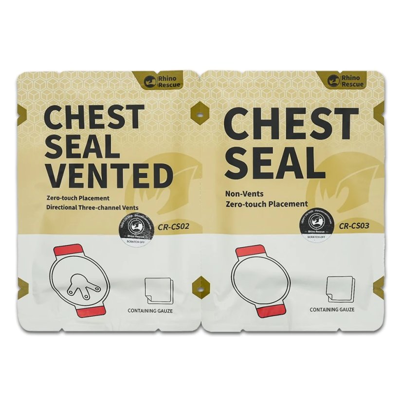 Dvojbalení Chest seal s ventilem