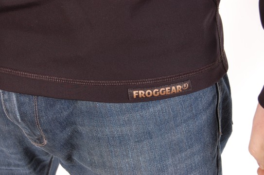 FROGGEAR® Mikina 2LVL Cold Breaker - BLACK - Velikost: L
