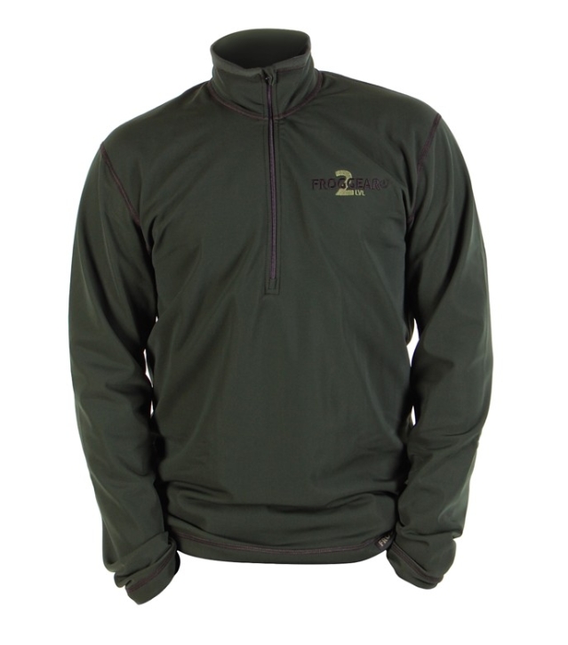 FROGGEAR® Mikina 2LVL Cold Breaker - OLIVE - Velikost: M